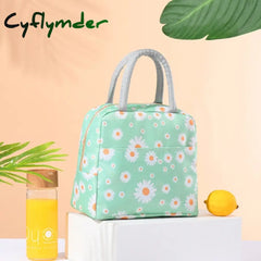 4-Colour Nylon Portable Zipper Waterproof Lunch Box Bags Multifunction Thermal Insulated Fresh