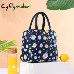 4-Colour Nylon Portable Zipper Waterproof Lunch Box Bags Multifunction Thermal Insulated Fresh