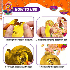 Lanfubeisi Happy Diwali Party Decorations Set.