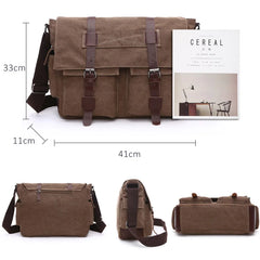 Cyflymder Retro Men Messenger Bags vintage Canvas Handbags Leisure Work Travel Bag Man Business Crossbody Bags Briefcase for Male Bolsas