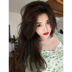 Cyflymder Korean Summer Chiffon Lace Floral Dress Elegant Party One Piece Dress Women Green Puff Sleeve Vintage Midi Dress New