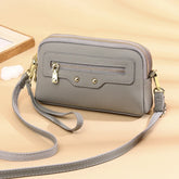 Cyflymder Genuine Leather ladies Clutch wallet Wrist purse Cowhide Women Shoulder Bag Fashion Crossbody Bag for ladies Cell phone bag