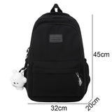 Cyflymder Female Fashion Lady High Capacity Waterproof College Backpack Trendy Women Laptop School Bags Cute Girl Travel Book Bag Cool