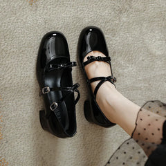 Cyflymder Slip On 3cm Heels Chunky Sandals Shallow Mouth Sexy Crossdressers Shoes Classic Style Basketball Platform Mary Jane Lace-Up Bran