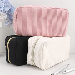 Cyflymder Pencil Case Estuche Escolar Pencil Pouch Stationery Corduroy Pen Case Trousses Scolaires School Supplies Kalemlik Pencils Case