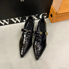 Cyflymder Spring/Summer New Style Casual Fashionable Simple and Stylish Bestseller Pointed-Toe Single Shoes