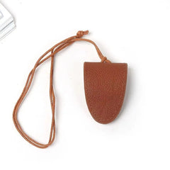 Cyflymder Anti-lost Pu Leather Magnetic Hat Clip Sunglasses Storage Neck Hanging Lanyard Glasses Clip Organizer Gadget Hat Holder Girl