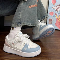 Cyflymder Women's Shoes Platform Casual Female Sneakers Wedge Basket 2025 All-Match Modis Clogs Sports Summer Breathable Small Cute Fashio