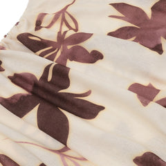 Cyflymder Sexy Vacation Style Print Dresses for Women Swing Collar Sleeveless High Waist Slim Bodycon Long Dress Female New