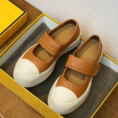Cyflymder New Women's Mary Jane Shoes Fashion Round Head Casual Shoes for Woman Exquisite Shallow Flat Shoe Designer Shoes Zapatos Mujer