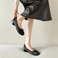 Cyflymder New Women Mary Jane Shoes Exquisite Japanese Style Low Heels for Woman Elegant Shallow Casual Shoes Designer Shoes Zapatos Mujer