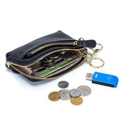 Cyflymder Leather Coin Purse Handheld mat Multi-Functional Storage Bag New Sle Busin OL ort Wallet for Youth ex
