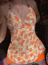 Cyflymder Holiday Floral Mesh Halter Top See Through Slim Deep V-Neck Sleeveless Tank Tops Women Summer Fashion Streetwear