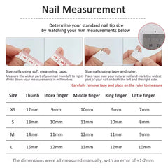 Cyflymder 10Pcs French Cat Eye Handmade Press on Nails Pink Bow Fake Nails Wearable Stick-on Nail Full Cover False Nails Uñas Postizas 네일팁