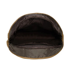 Cyflymder Vintage Canvas Backpack Women Men for Trips, School and Office with Laptop Compartment, 18L