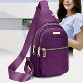 Cyflymder Crossbody Small Sling Backpack Sling Bag for Women Men, Chest Bag Daypack Crossbody for Travel Sport Running Hiking