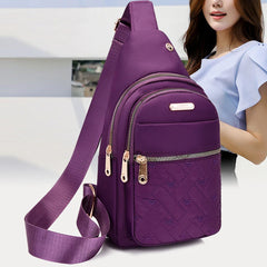 Cyflymder Crossbody Small Sling Backpack Sling Bag for Women Men, Chest Bag Daypack Crossbody for Travel Sport Running Hiking