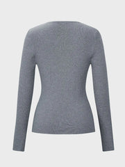 Cyflymder casual euramerican o neck knitted slim basic sweaters y2k aesthetic solid french vintage office lady women clothes harajuku tops