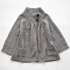 Cyflymder Women's Y2K retro loose knit cardigan stand collar A-line sweater cardigan a casual knit cardigan suitable for autumn and winter