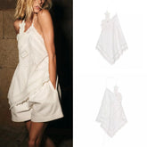 Cyflymder Asymmetric Faionable Women's Top Z 2025 New Collection Floral Design Outerwear Regular Length Other Material