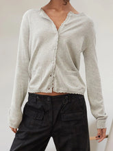 Cyflymder Ladies Autumn Winter Cable Knit Cardigan Chic Ribbed Button Up Round Neck Long Sleeve Sweater Coat with Pockets