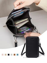 Cyflymder PU Soft Leather Women's Handbag Fashionable Multi functional Phone Bag Diagonal Strap Single Shoulder Coin Wallet