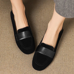 Cyflymder Spring Autumn New Ladies Shoes Vintage Versatile Comfortable Loafers British Style Fashion Anti Slip Shoes Casual Women's Flats