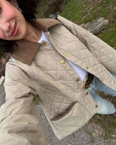 Cyflymder Fashion Patchwork Parkas Coat For Women 2025 New Autumn Winter Casual Single-breasted Pocket Long Sleeve Loose Outwear Female