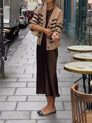 Cyflymder Women's Elegant Satin Sleeveless Midi Dress Fashion Solid Color O Neck Slim Fit Dresses Female Stylish Street Party Vestido