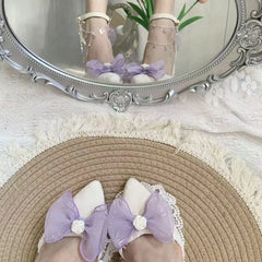 Cyflymder Elegant woman heeled shoes bridal wedding heels elegant party shoes lolita cosplay y2k accessories High heels 2000s heels 40 41