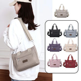 Cyflymder Oxford Hobo Handbags Waterproof Nylon Crossbody Bag for Women, Top Handle Multi Compartment Tote Purse Bags for Work Travel Shop