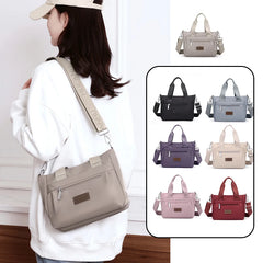 Cyflymder Oxford Hobo Handbags Waterproof Nylon Crossbody Bag for Women, Top Handle Multi Compartment Tote Purse Bags for Work Travel Shop