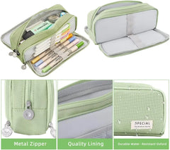 Cyflymder Kawaii Pencil Case Large Capacity Storage Bag Organizer Office Student Japanese Stationery School Supplies