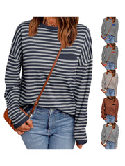 Cyflymder Women s Winter Fashion Sweater Long Sleeve V-Neck Knit Pullover with Cable Pattern and Ribbed Trim