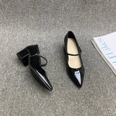 Cyflymder Korean Shoes Slip-on Clogs Platform Pointed Toe Women's Heels All-Match Shallow Mouth Female Footwear Casual Sneaker