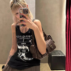 Cyflymder Vintage Y2k Aesthetic Zipper Pockets Underarm Bag Punk Cool Women Trendy Handbags Luxury Design Streetwear Female Shoulder Bags