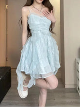 Cyflymder Summer Lace Chiffon Short Puff Sleeve Square Collar Party Elegant Dresses For Women Sweet Slim Princess Dress Prom Dress