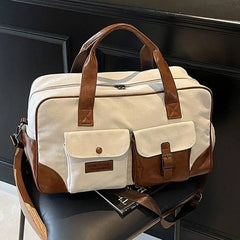 Cyflymder Gym Fitness Shoulder Bag Dry Wet Yoga Swimming Sports Outdoor Handbag Large Short Distance Trip Crossbody Travel Canvas Bags