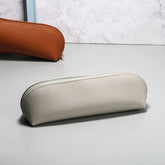 Cyflymder Simple Pencil Case School Supplies Pencil Pouch PU Leather Trousses Scolaire Stationery Solid Color Estuche Escolar Pencil Cases