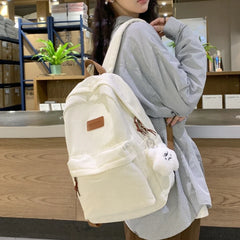 Cyflymder Unisex Backpack High-Quality Youth Backpack Suitable for Teen Campus Shoulder Bag