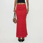 Cyflymder Women Y2K Vintage Summer Bodycon Skirt Casual Floral Lace Elastic Skirt for Beach Vacation Club Streetwear