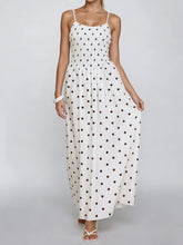 Cyflymder Women s Polka Dot Print Sleeveless Spaghetti Strap Cami Dress - Summer Fashion A-line Dress with Casual Elegance