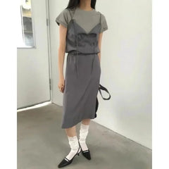 Cyflymder Summer Pointed Toe Women Sandals Black Fashion Shallow Singbacks Shoes Design Style Low Heels Banquet Party Sandals