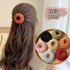 Cyflymder Simple personality Hair Clip Hair Accessories Girl Ponytail Bird Nest Headbands Female Headwear New Women Fashion Hair Claw