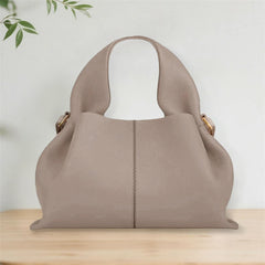 Cyflymder Stylish Shoulder Bag for Ladies Elegant Design Faux Leather Crossbody Purse Chic Handbag for Work Travel Shopping