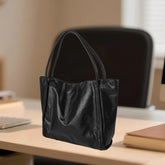 Cyflymder Fashionable Women s Leather Tote Bag with Spacious Interior for Travel Shopping and Everyday Use - Stylish Shoulder Handbag