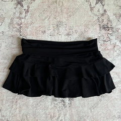 Cyflymder Vintage K-Sweet Y2K Skirt Harajuku Grid print Unique Rock Goth Mini Skirt Streetwear Hip Hop Unique Casual Pleated skirt Fashion