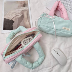 Cyflymder Large Capacity Pencil Case,Wide Open Pencil Pouch,Asthetic Pencil Bag for Office,Marker,Stationery