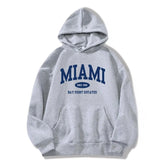 Cyflymder Women's Letter Printed Hooded Sweatirt Long Sve Polyester Fiber Autumn Season Faionable Streetwear Sle