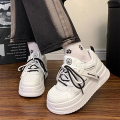 Cyflymder Women's Sneakers Summer 2025 Woman-shoes Shoes Tennis Female Platform New Roses Casual Trainers Thick Sole Spring Leisure